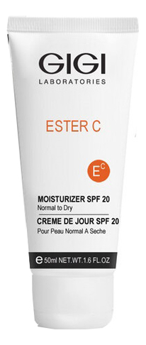 Крем дневной обновляющий для лица Ester C Moisturizer SPF20 50мл: Крем 50мл обновляющий миндальный крем mandelic renew cream fp 32 50 мл