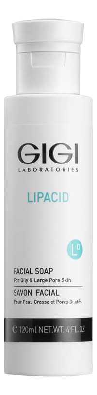 Жидкое мыло для лица Lipacid Facial Soap 120мл: Мыло 120мл gigi мыло ихтиоловое 120 мл