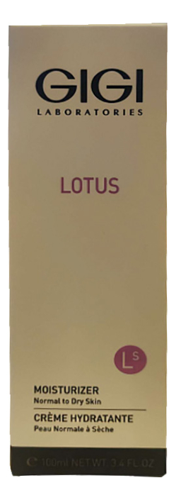 Крем увлажняющий для нормальной и сухой кожи лица Lotus Beauty Moisturizer Normal To Dry Skin 100мл: Крем 100мл