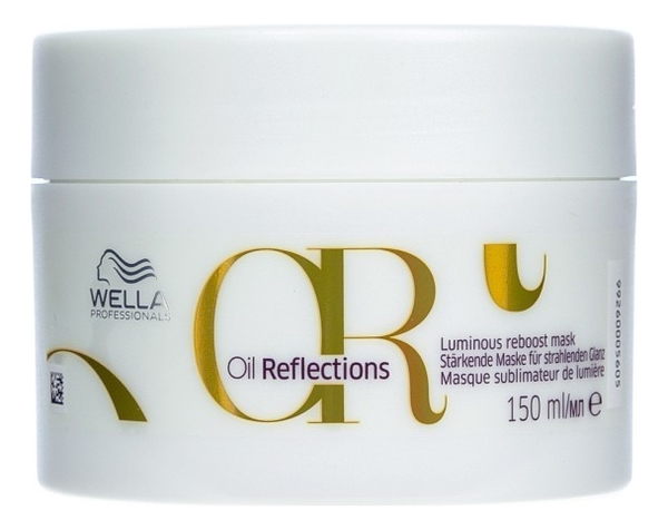 Маска для интенсивного блеска волос Oil Reflections Luminous Reboost Mask: Маска 150мл маска для волос wella professionals маска для интенсивного блеска волос oil reflections luminous reboost mask