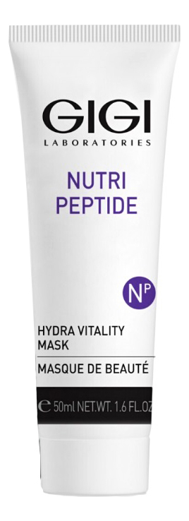 Пептидная увлажняющая маска для лица Nutri-Peptide Hydra Vitality Mask: Маска 50мл gigi маска nutri peptide hydra vitality пептидная увлажняющая 200 мл