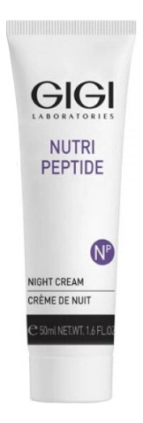 Пептидный ночной крем для лица Nutri-Peptide Night Cream 50мл: Крем 50мл крем для лица gigi пептидный ночной крем nutri peptide