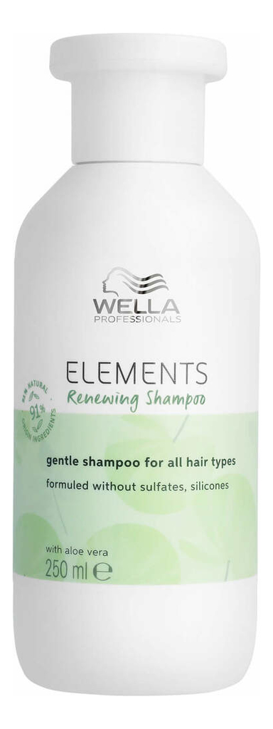 

Обновляющий бессульфатный шампунь Elements Renewing Shampoo: Шампунь 250мл, Обновляющий бессульфатный шампунь Elements Renewing Shampoo