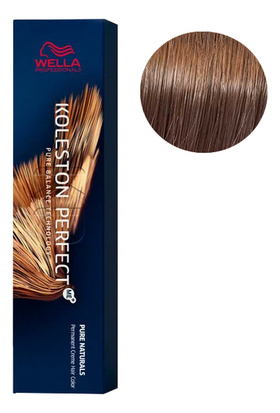 

Стойкая крем-краска для волос Koleston Perfect Color Pure Naturals 60мл: 7/07 Блонд натуральный коричневый, Стойкая крем-краска для волос Koleston Perfect Color Pure Naturals 60мл