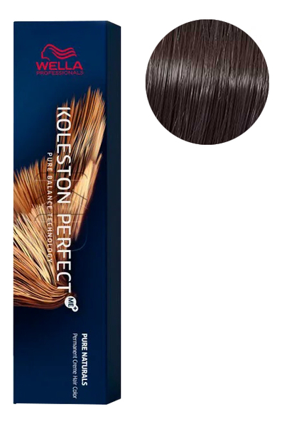 

Стойкая крем-краска для волос Koleston Perfect Color Pure Naturals 60мл: 4/0 Коричневый натуральный, Стойкая крем-краска для волос Koleston Perfect Color Pure Naturals 60мл