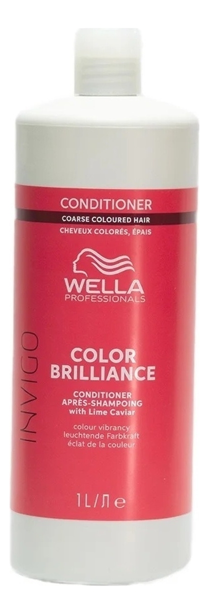 Бальзам для окрашенных жестких волос Invigo Color Brilliance Conditioner: Бальзам 1000мл