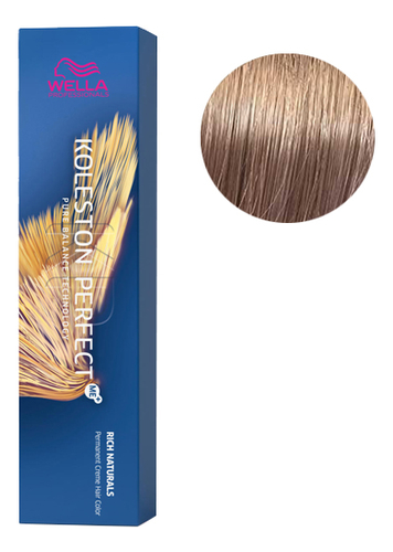 Стойкая крем-краска для волос Koleston Perfect Color Rich Naturals 60мл: 8/38 Золотая умбра