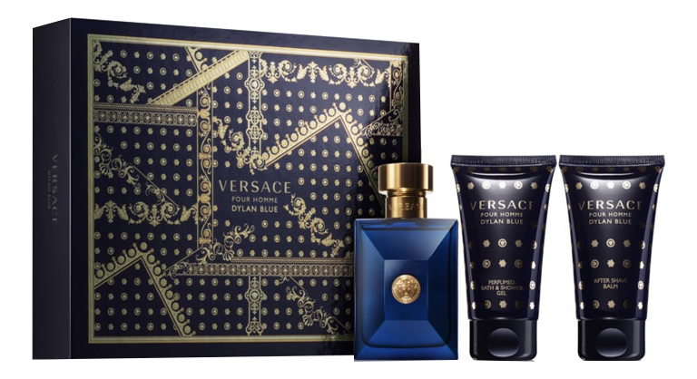 

Pour Homme Dylan Blue: набор (т/вода 50мл + гель д/душа 50мл + бальзам п/бритья 50мл), Pour Homme Dylan Blue