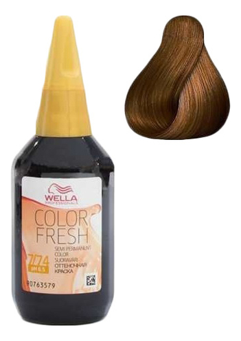 

Оттеночная краска Color Fresh 75мл: 7/74 Блонд коричнево-красный, Оттеночная краска Color Fresh 75мл