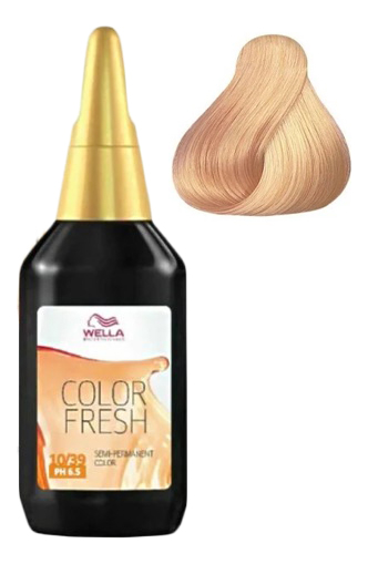 

Оттеночная краска Color Fresh 75мл: 10/39 Шампань, Оттеночная краска Color Fresh 75мл
