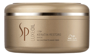 

Маска для восстановления кератина Sp LuxeOil Keratin Restore Mask: Маска 150мл, Маска для восстановления кератина SP LuxeOil Keratin Restore Mask
