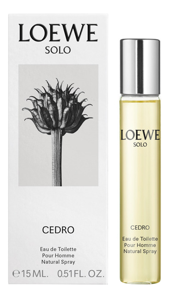 

Solo Loewe Cedro: туалетная вода 15мл, Solo Loewe Cedro