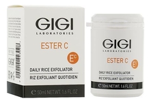 GiGi Маска эксфолиатор для очищения кожи лица Ester C Daily Rice Exfoliator
