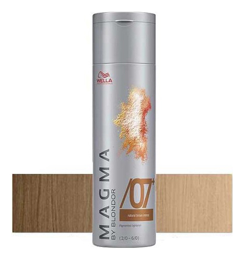 

Цветное мелирование Magma By Blondor 120г: 07+ Темно-коричневый, Цветное мелирование Magma By Blondor 120г