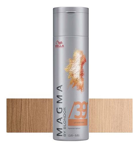 

Цветное мелирование Magma By Blondor 120г: 39+ Темно-золотистый сандрэ, Цветное мелирование Magma By Blondor 120г