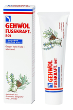 Gehwol Красный бальзам для сухой кожи ног Fusskraft Rot