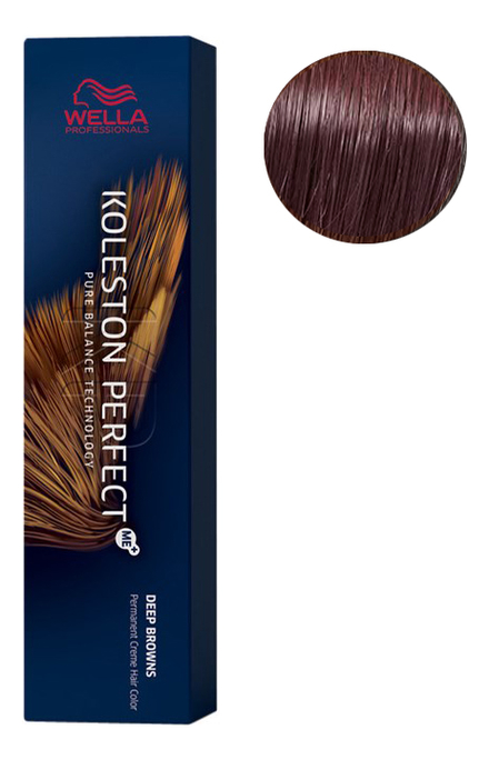 

Стойкая крем-краска для волос Koleston Perfect Color Deep Browns 60мл: 5/75 Темный палисандр, Стойкая крем-краска для волос Koleston Perfect Color Deep Browns 60мл
