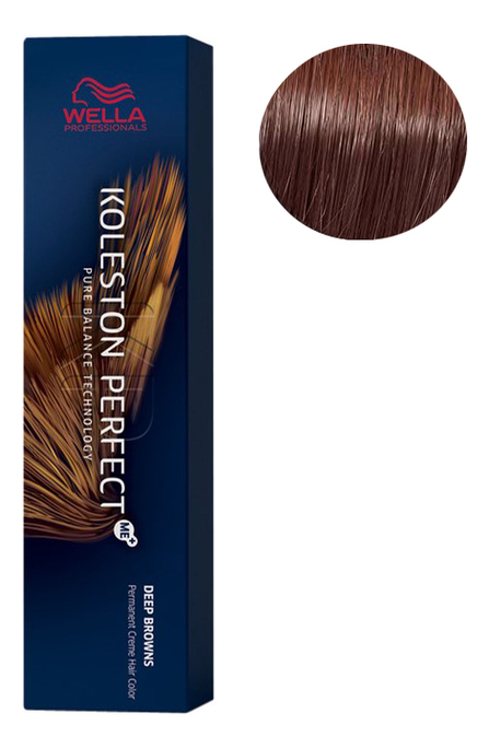 

Стойкая крем-краска для волос Koleston Perfect Color Deep Browns 60мл: 6/77 Кофе со сливками, Стойкая крем-краска для волос Koleston Perfect Color Deep Browns 60мл