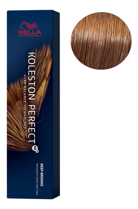 

Стойкая крем-краска для волос Koleston Perfect Color Deep Browns 60мл: 7/73 Лесной орех, Стойкая крем-краска для волос Koleston Perfect Color Deep Browns 60мл