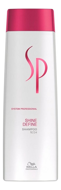 Шампунь для блеска волос SP Shine Define Shampoo: Шампунь 250мл
