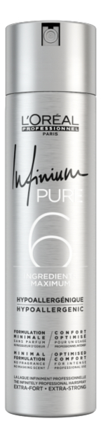 

Лак для волос Infinium Pure Extra Strong: Лак 500мл, Лак для волос Infinium Pure Extra Strong