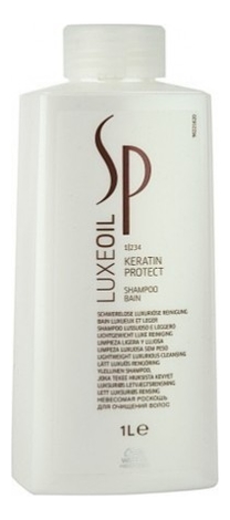 

Шампунь для защиты кератина волос SP LuxeOil Keratin Protect Shampoo: Шампунь 1000мл, Шампунь для защиты кератина волос SP LuxeOil Keratin Protect Shampoo