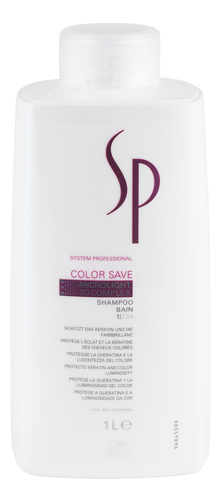 Купить Шампунь для окрашенных волос SP Color Save Shampoo: Шампунь 1000мл, Wella