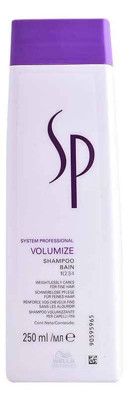 Шампунь для придания объема волосам SP Volumize Shampoo: Шампунь 250мл