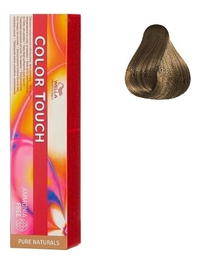 

Краска для волос без аммиака Color Touch Pure Naturals 60мл: 6/0 Темный блонд, Краска для волос без аммиака Color Touch Pure Naturals 60мл