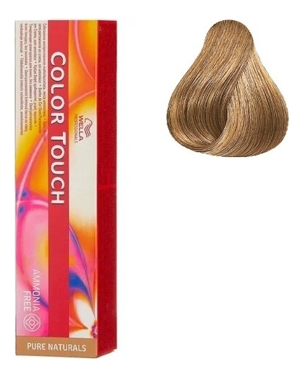 

Краска для волос без аммиака Color Touch Pure Naturals 60мл: 8/0 Светлый блонд, Краска для волос без аммиака Color Touch Pure Naturals 60мл