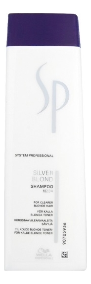 

Шампунь для холодных светлых оттенков волос SP Silver Blond Shampoo 250мл