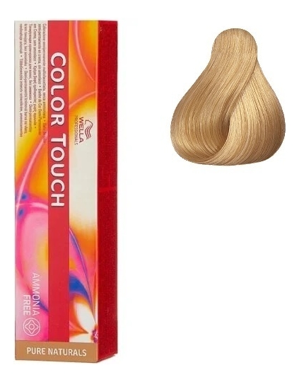 

Краска для волос без аммиака Color Touch Pure Naturals 60мл: 9/01 Очень светлый блонд песочный, Краска для волос без аммиака Color Touch Pure Naturals 60мл