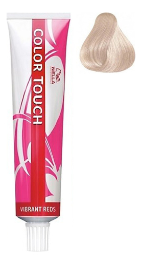 

Краска для волос без аммиака Color Touch Vibrant Reds 60мл: 10/6 Розовая карамель, Краска для волос без аммиака Color Touch Vibrant Reds 60мл