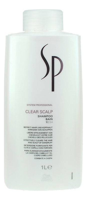 Шампунь против перхоти SP Clear Scalp Shampoo: Шампунь 1000мл от Randewoo