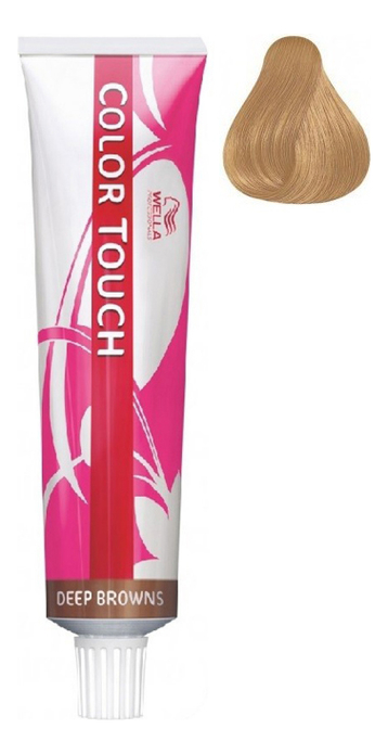 

Краска для волос без аммиака Color Touch Deep Browns 60мл: 9/73 Очень светлый блонд коричнево-золотистый, Краска для волос без аммиака Color Touch Deep Browns 60мл