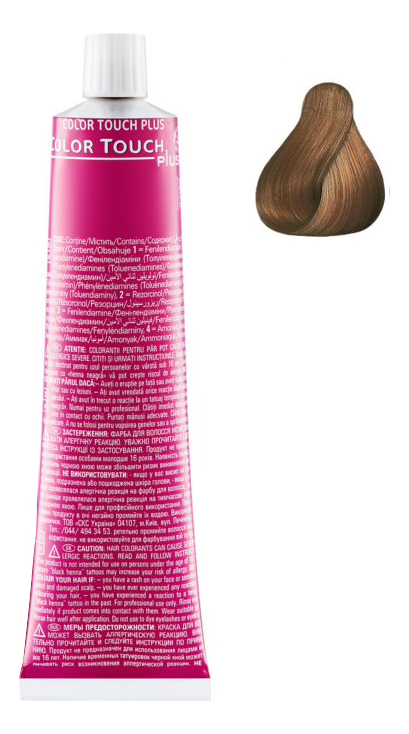 

Краска для волос без аммиака Color Touch Plus 60мл: 77/03 Карри, Краска для волос без аммиака Color Touch Plus 60мл