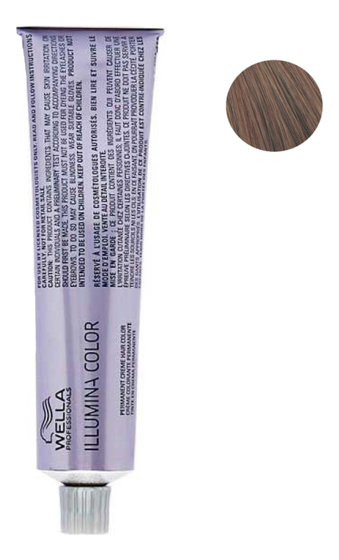

Стойкая крем-краска для волос Illumina Color 60мл: 7/35 Блонд золотисто-махагоновый, Стойкая крем-краска для волос Illumina Color 60мл