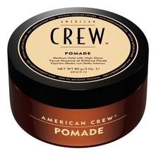 American Crew Помада для укладки волос с высоким уровнем блеска Pomade 85г