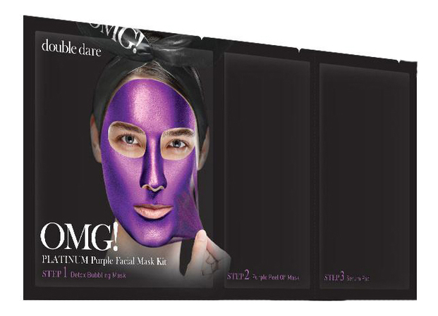 

Маска для лица трехкомпонентная Platinum Facial Mask: Purple, Маска для лица трехкомпонентная Platinum Facial Mask