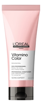 Кондиционер для защиты и сохранения цвета окрашенных волос Serie Expert Resveratro Vitamino Color A-OX Conditioner