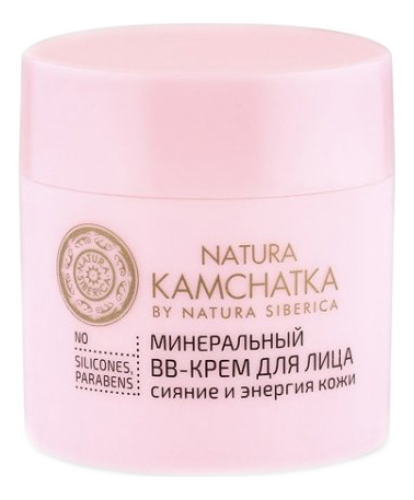 

Минеральный BB-крем для лица Сияние и энергия кожи Natura Kamchatka 50мл