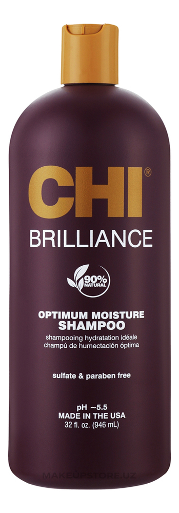 Увлажняющий шампунь для волос Deep Brilliance Olive & Monoi Optimum Moisture Shampoo: Шампунь 946мл chi deep brilliance optimum moisture shampoo увлажняющий шампунь для поврежденных волос 946 мл