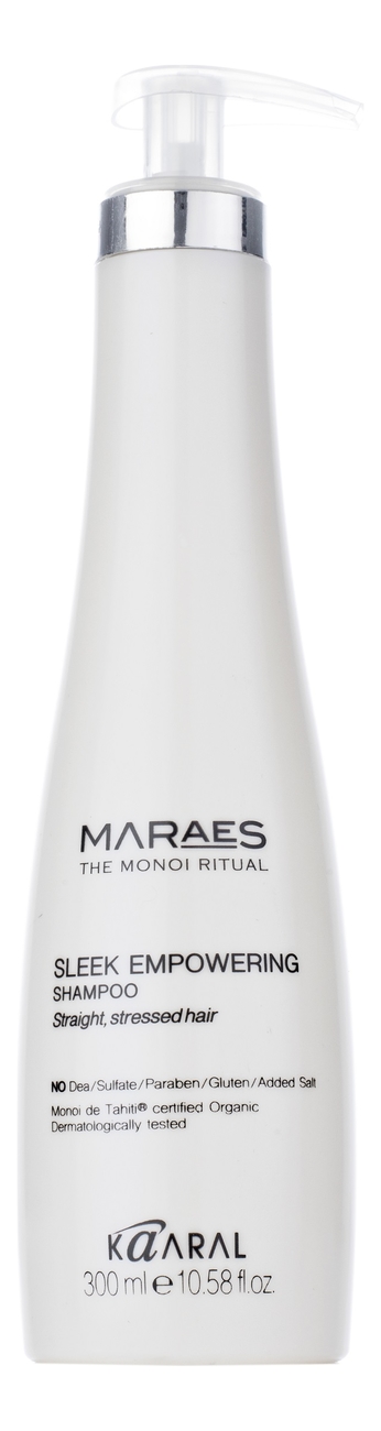 

Восстанавливающий шампунь для прямых поврежденных волос Maraes Sleek Empowering Shampoo: Шампунь 300мл, Восстанавливающий шампунь для прямых поврежденных волос Maraes Sleek Empowering Shampoo