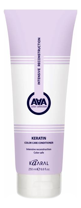 Кератиновый кондиционер для окрашенных и химически обработанных волос AAA Кeratin Color Care Conditioner: Кондиционер 250мл