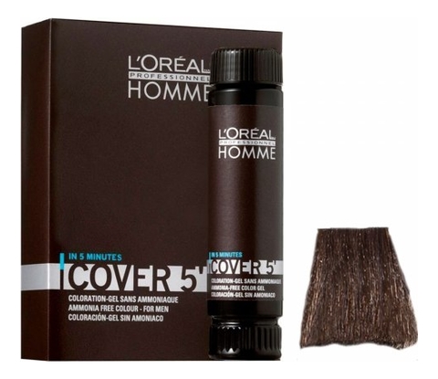 

Тонирующий гель Homme Cover 5 3*50мл: No5 Light Brown, Тонирующий гель Homme Cover 5 3*50мл