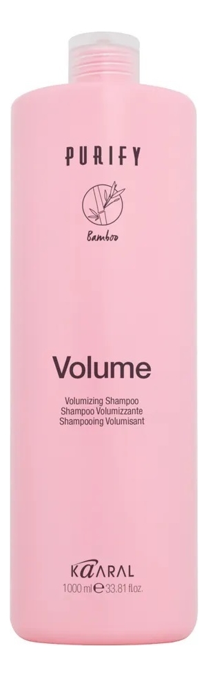 

Шампунь-объем для тонких волос Purify Volume Shampoo: Шампунь 1000мл, Шампунь-объем для тонких волос Purify Volume Shampoo