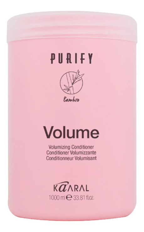 Кондиционер-объем для тонких волос Purify Volume Conditioner: Кондиционер 1000мл кондиционер объем для тонких волос purify volume conditioner кондиционер 1000мл