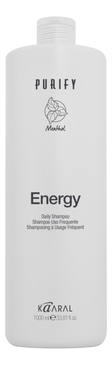 Интенсивный энергетический шампунь с ментолом Purify Energy Shampoo: Шампунь 1000мл от Randewoo