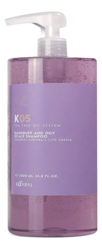 Шампунь для восстановления баланса секреции сальных желез K05 Shampoo Seboequilibrante