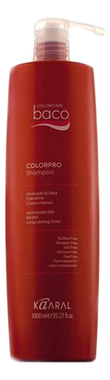 

Шампунь с гидролизатами шелка и кератином Baco Colorpro Shampoo: Шампунь 1000мл, Шампунь с гидролизатами шелка и кератином Baco Colorpro Shampoo